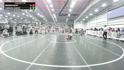 106 lbs Consi Of 8 #1 - Sam Winship, ME vs Aiden Rosewarne, CA