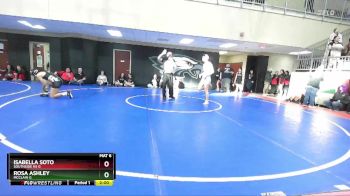 135 lbs Cons. Semi - Isabella Soto, Southside HS G vs Rosa Ashley, McClain G