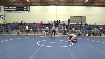 1st Place Match - Diego Morales, Menlo College Transition Men vs Brit Sorenson, UTAH TECH Men