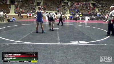 1A-4A 215 Quarterfinal - Devin Bragg, Reeltown vs Zachary Pressley, Walter Wellborn