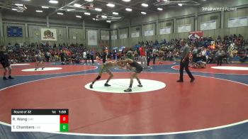 106 lbs Prelims - Russell Wang, Capistrano Valley vs Tallon Chambers, Livermore