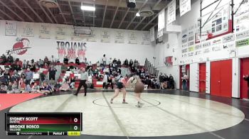 185 lbs Cons. Semi - Brooke Bosco, Vallivue vs Sydney Scott, Payette