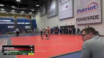 285 lbs Quarterfinal - Jaden Woodruff, Unattached vs Jacob Smith, California Baptist (Calif.)