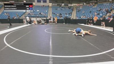 138 lbs Semifinal - Camille Rainey, Texas Wesleyan vs Reagan Knapp, OSU Cowgirl Wrestling Club