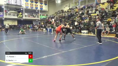 189 lbs R-16 - Tavio Hoose, St. Francis-NY vs Satoshi Davis, Slam Academy-NV