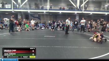 76 lbs Round 2 (8 Team) - Hass Farhan, Iron Horse vs Braidyn Taby, 84 Athletes