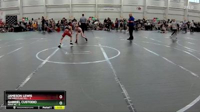 76 lbs Round 6 (10 Team) - Gabriel Custodio, NOVA WC vs Jameson Lewis, The Wrestling Mill