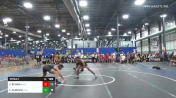 160 lbs Rr Rnd 3 - Jonah Braden, No Mercy vs Trae Anderson, Indiana Flash