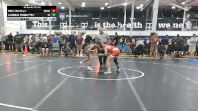 102 lbs Rr Rnd 1 - Milo Hidalgo, Empire Black - HSC vs Andrew Neumoyer, Kraken Red - HSC