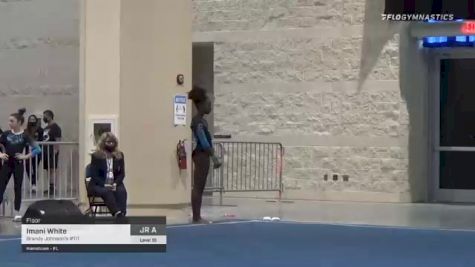 Imani White - Floor, Brandy Johnson's #111 - 2021 USA Gymnastics Development Program National Championships