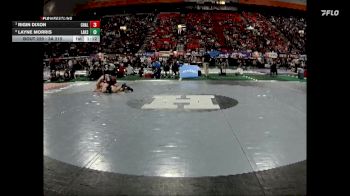 3A 215 lbs Quarterfinal - Rigin Dixon, Challis vs Layne Morris, Lakeside