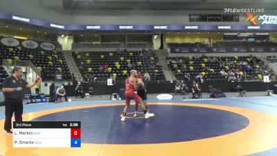 67 kg 3rd Place - Lenny Merkin, New York Athletic Club vs Peyton Omania, New York Athletic Club