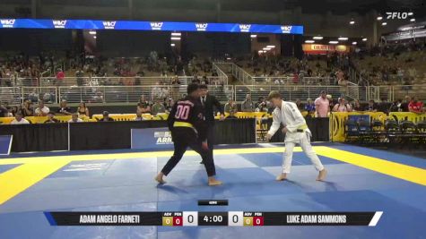 Luke Adam Sammons vs Adam Angelo Farneti 2025 Pan Kids Jiu-Jitsu IBJJF Championship