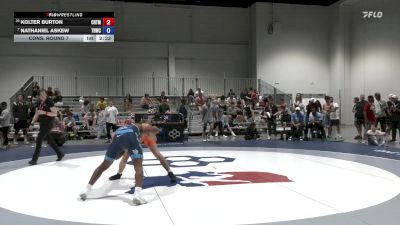 65 lbs Cons. Round 7 - Kolter Burton, Cowboy RTC/ Titan Mercury Wrestling Club (TMWC) vs Nathaniel Askew, Tar Heel Wrestling Club