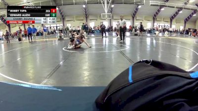 125 lbs Champ. Round 2 - Bobby Tupa, John Carroll vs Edward Alizio, Case Western