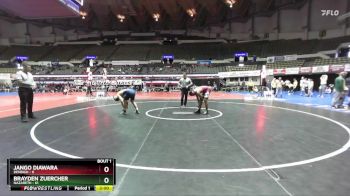 190 lbs Champ Round 1 (16 Team) - Brayden Zuercher, Nazareth vs Jango Diawara, Denbigh