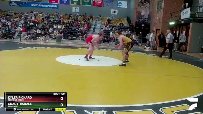 174 Lbs Cons. Round 3 - Grady Tisdale, Emmanuel Vs Kyler Pickard ...