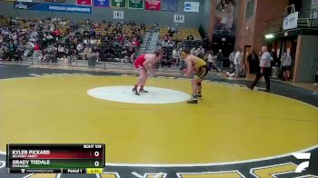 174 lbs Cons. Round 3 - Grady Tisdale, Emmanuel vs Kyler Pickard, Belmont Abbey