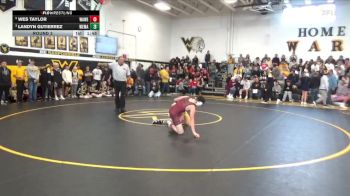 113 lbs Round 3 - Landyn Gutierrez, West Marshall vs Wes Taylor, Waterloo West