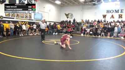 113 lbs Round 3 - Landyn Gutierrez, West Marshall vs Wes Taylor, Waterloo West