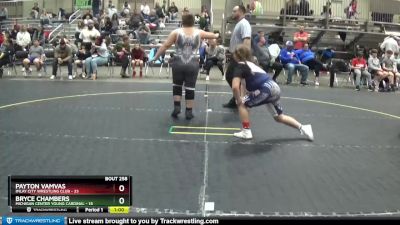 Round 2 - Payton Vamvas, Imlay City Wrestling Club vs Bryce Chambers, Michigan Center Young Cardinal