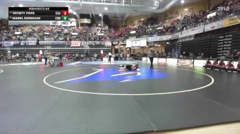 170 lbs Cons. Round 1 - Trynity Pope, Stafford HS vs Isabel Gonzalez, Lyons HS