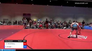 160 lbs Cons. Round 2 - Chase Nerenberg, GA vs Caden Burger, AL