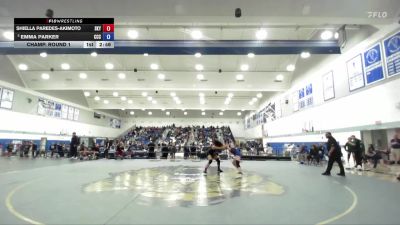 131 lbs Champ. Round 1 - Emma Parker, Colby Community College vs Shiella Paredes-Akimoto, Skyline College