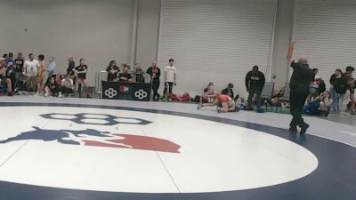 100 lbs Champ. Rd Of 16 - Maisie Elliott, Mat Demon Wrestling Club vs Tiffany Francisco, Youth Impact Center Wrestling Club