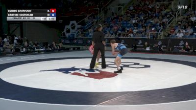 113 lbs Champ. Rd Of 128 - Benito Barnhart, FL vs Carter Hostetler, TN