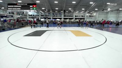 108 lbs Quarterfinal - Mason Serrano, Windham vs Enzo Gagliardi, Silverback WC