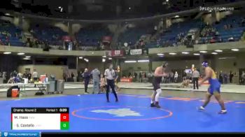 220 lbs Champ. Round 2 - Samuel Costello, Lyons Township vs Michael Haas, Stockton