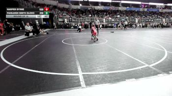 53 lbs Round Of 16 - Harper Byrne, Young Viking Warriors vs Paisleigh Smith Glodo, Sparta Jr Bulldogs