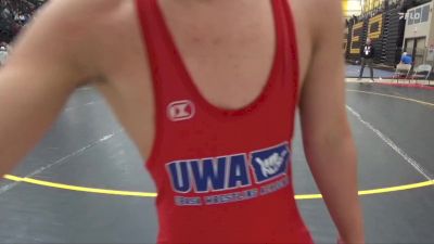 126 lbs Champ. Round 1 - Maxwell Davis, Iowa vs Gage Spurgeon, Sebolt Wrestling Academy