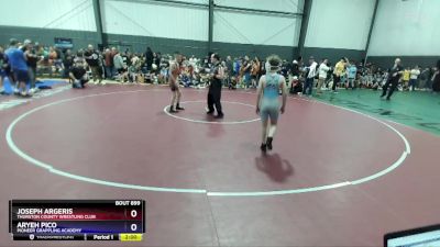 106 lbs Round 3 - Joseph Argeris, Thurston County Wrestling Club vs Aryeh Pico, Pioneer Grappling Academy