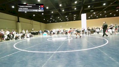 110 lbs 5th Place Match - Camila Martinez, KS vs Lydia Suniga, OK