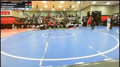86 lbs Quarterfinal - Tyson Chuculate, Coweta vs Bodie McQuay, Skiatook HS