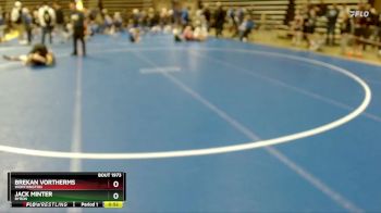 100 lbs 3rd Place Match - Jack Minter, Byron vs Brekan Vortherms, Worthington