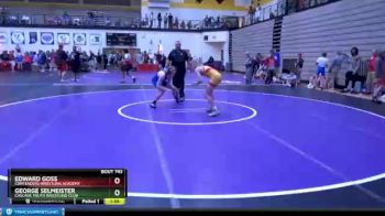 120 lbs Cons. Round 4 - Edward Goss, Contenders Wrestling Academy vs George Selmeister, Cascade Youth Wrestling Club