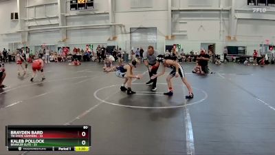 80 lbs Round 4 (6 Team) - Brayden Bard, Tri State Hammers vs Kaleb Pollock, Brawler Elite