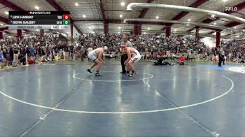 165 lbs Quarterfinal - Devin Salsby, Coral Academy - North vs Levi Harhay, Tonopah