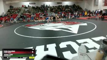 132 lbs 9th Place Match - Evan Cain, Broomfield vs Don Balerio, Fossil Ridge