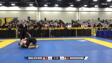 Michael Keith Hayden vs Martin Lenard Russel McCumber 2024 World IBJJF Jiu-Jitsu No-Gi Championship