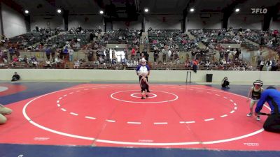 37 lbs 3rd Place - Colten Strickland, Backyard Brawlers Wrestling Club vs Rhett Keith, Dendy Trained Wrestling
