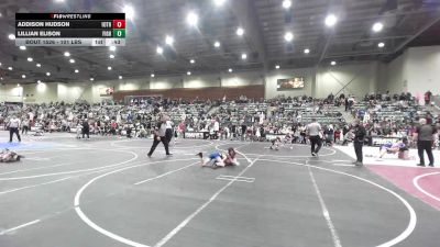101 lbs Consi Of 8 #2 - Addison Hudson, 10th Planet Grants Pass vs Lillian Elison, Fighting Squirrels WC