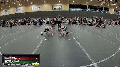 64 lbs Round 2 - Jett Sidun, Mat Assassins Black vs Oliver Umlauf, Triangle WA