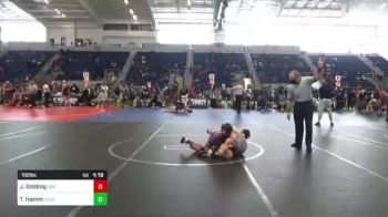 102 lbs Round Of 16 - Justin Golding, Driller WC vs Trevor Hamm, Thorobred WC