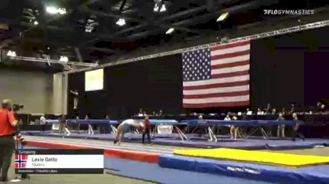 Lexie Gatto - Tumbling, Studio L - 2021 USA Gymnastics Championships