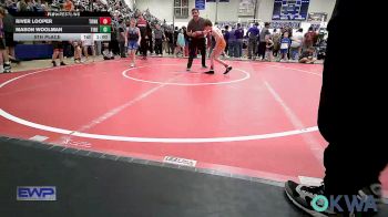 67 lbs 5th Place - River Looper, Tonkawa Takedown Club vs Mason Woolman, Tiger Trained Wrestling