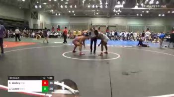 220 lbs Prelims - Kaleb Walley, Roundtree Wrestling Academy vs Jake Lucas, Team Nauman Purple